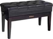 Roland RPB-D500RW Duet Piano Bench; Rosewood Vinyl Seat