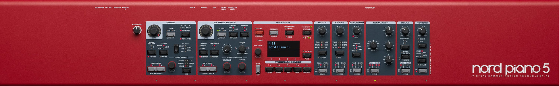 Nord Piano 5 73 Key Stage Piano