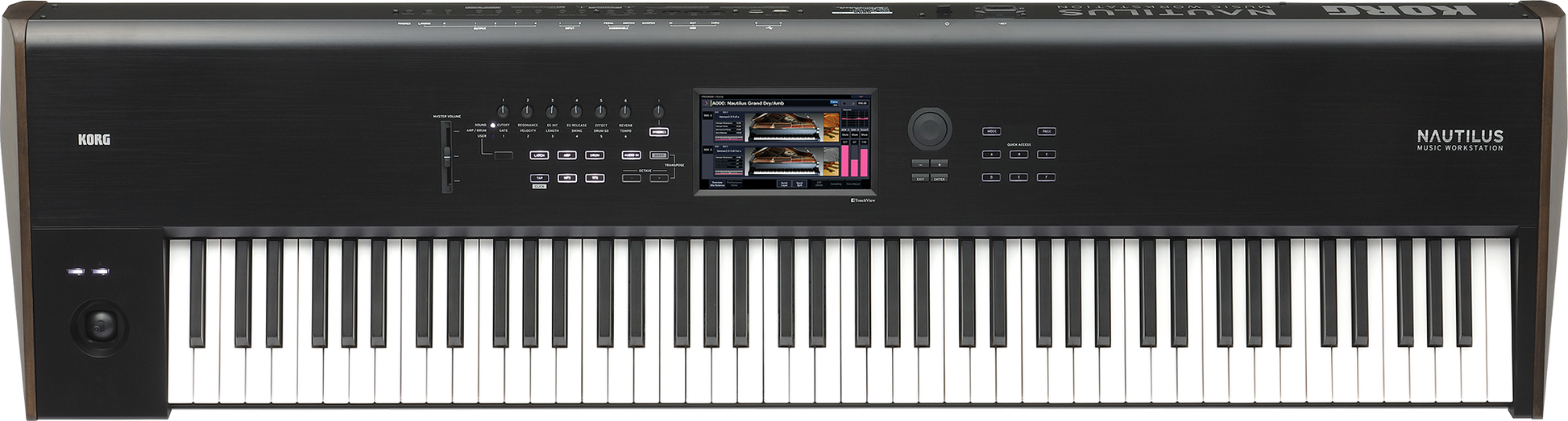 Korg NAUTILUS 88 Keyboard Workstation with FREE M1 Sound Pack Download