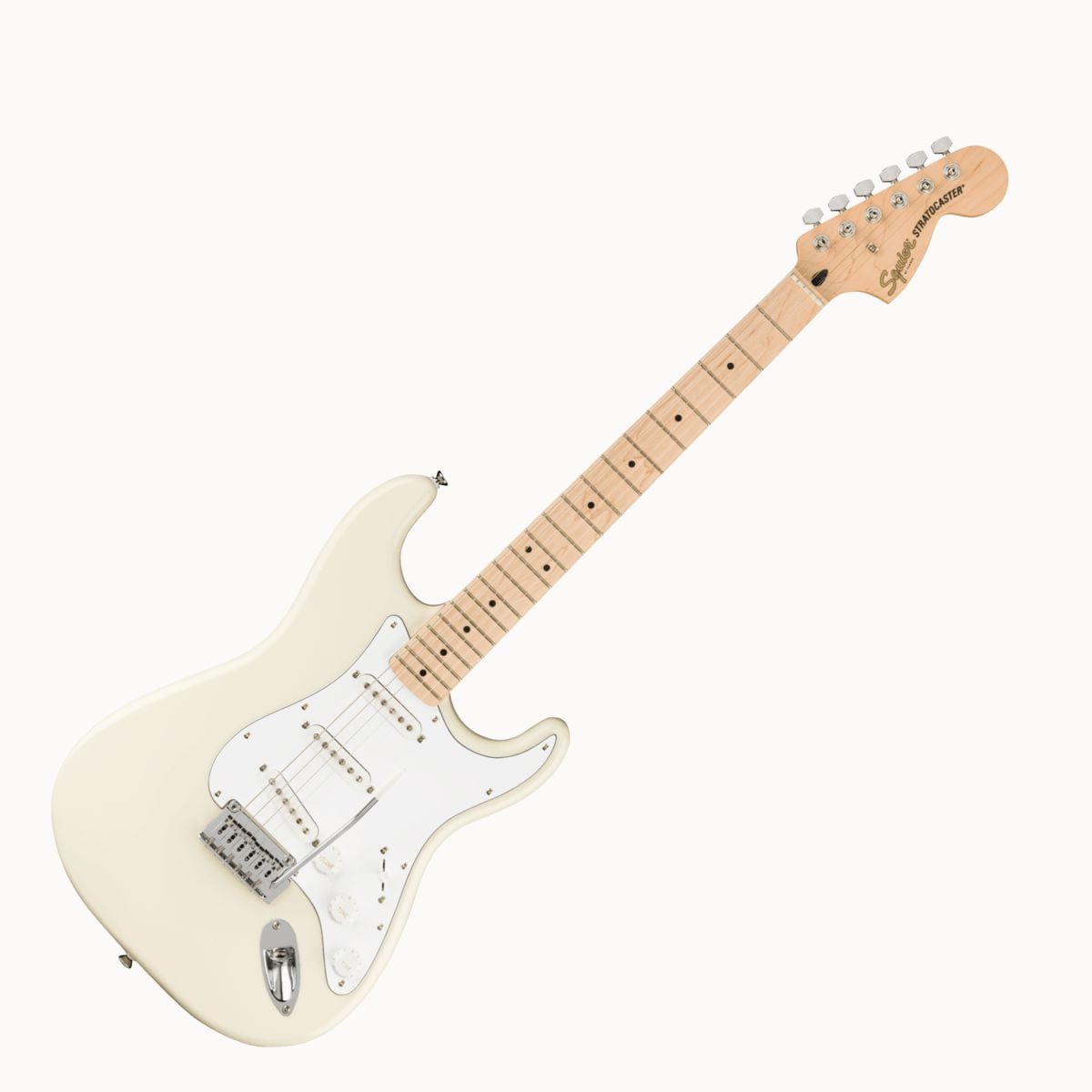 Squier Affinity Stratocaster Maple Olympic White Guitar