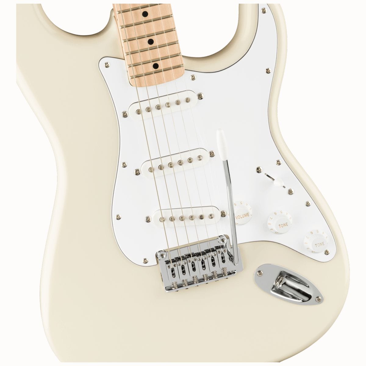 Squier Affinity Stratocaster Maple Olympic White Guitar