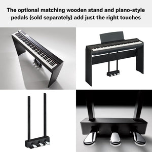 Yamaha P125A Digital Piano; Black