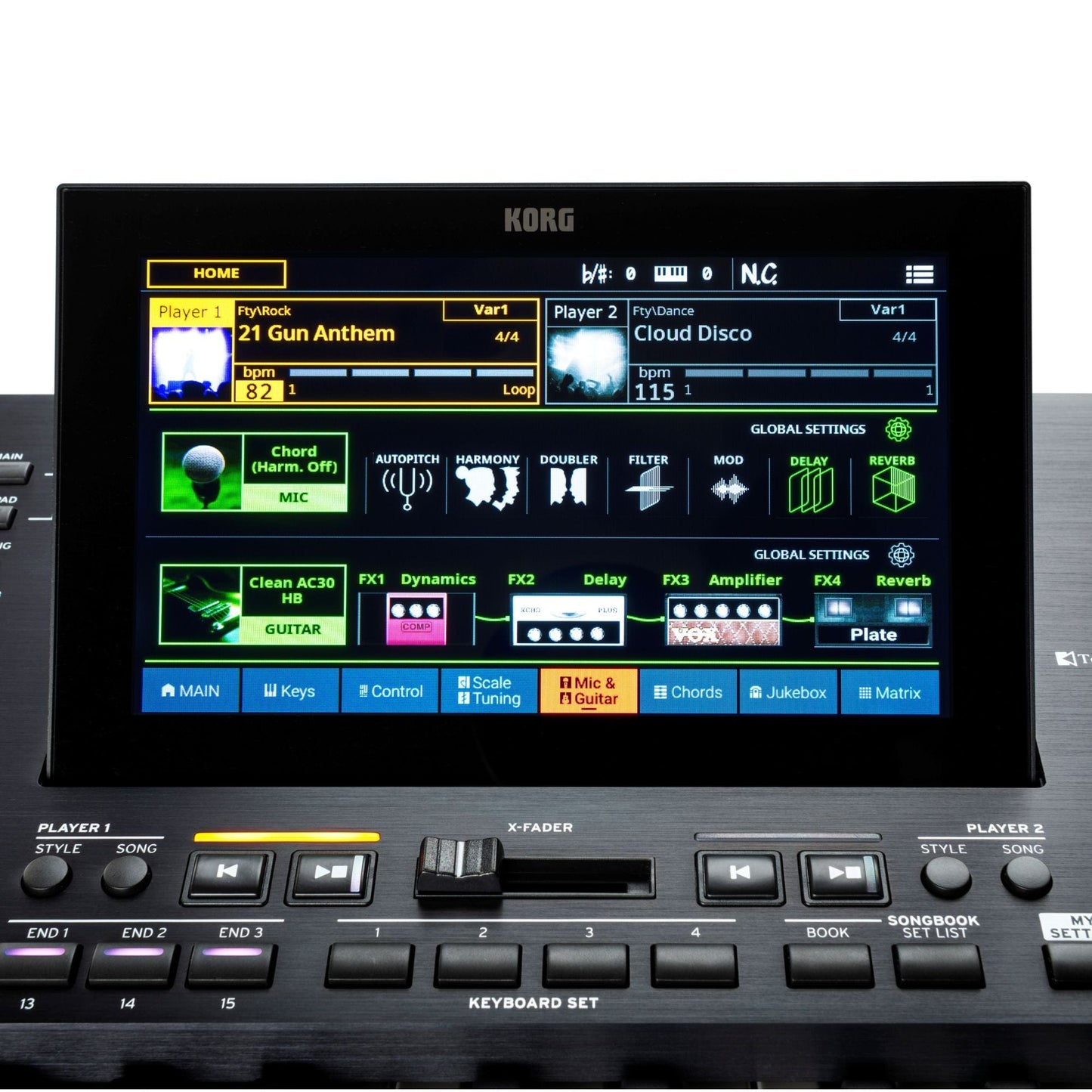 Korg Pa5X 76 Note Arranger Workstation Keyboard