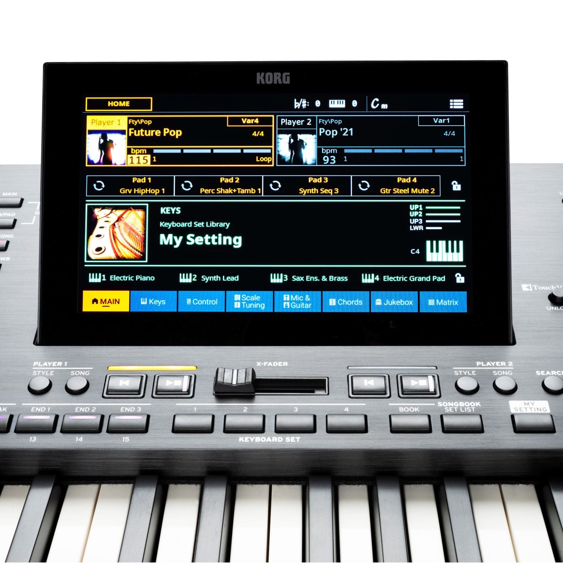 Korg Pa5X 76 Note Arranger Workstation Keyboard