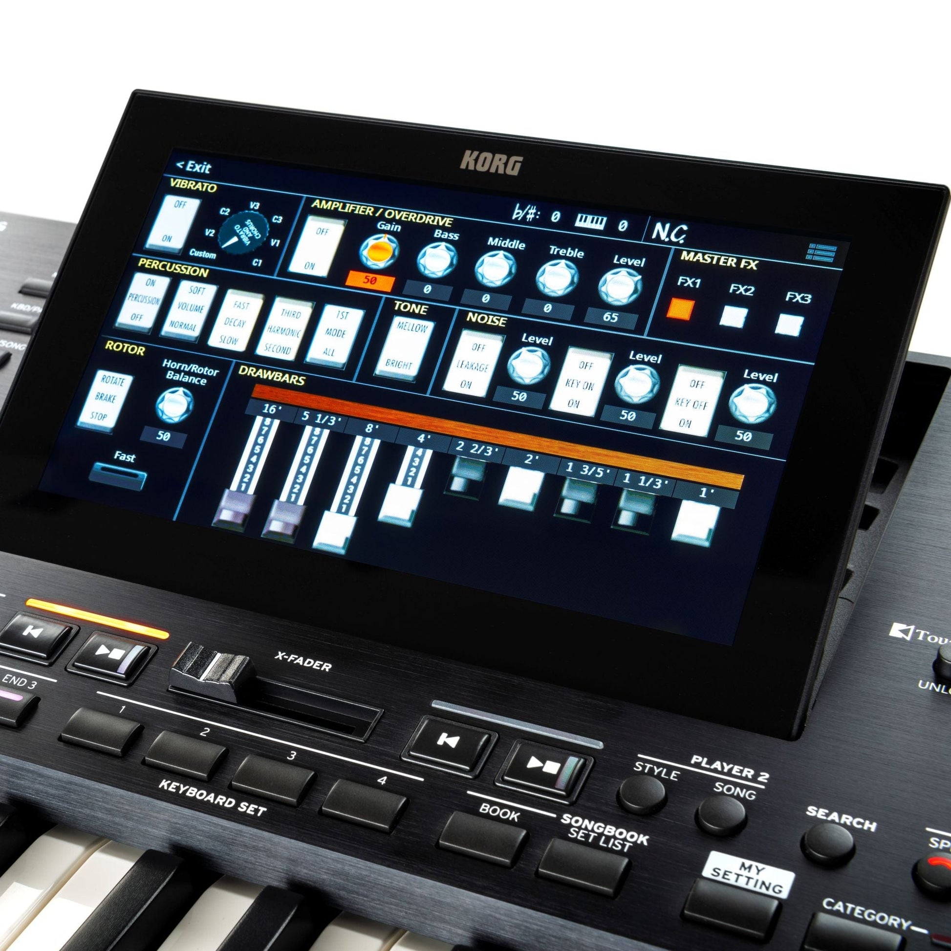 Korg Pa5X 76 Note Arranger Workstation Keyboard