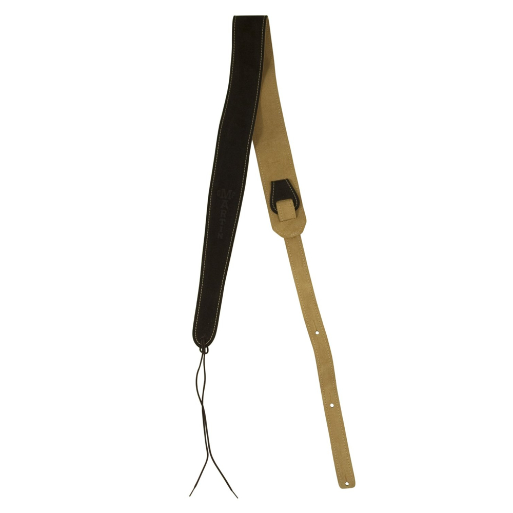 Martin 2.5 Inch Suede Brown Guitar Strap