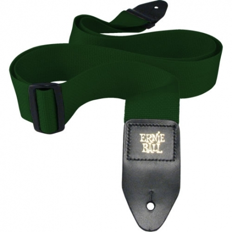 Ernie Ball Polypro Guitar Strap Forest Green