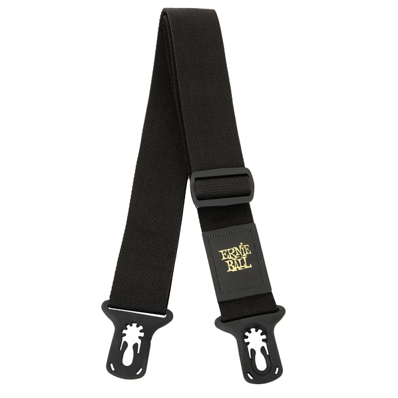 Ernie Ball Polylock Guitar Strap Black