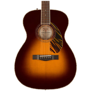 Fender PO-220E Orchestra 3 Tone Vintage Sunburst Electro Acoustic Guitar