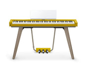 Casio Privia PX-S7000 Digital Piano with Wooden Keys; Harmonius Mustard
