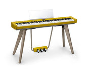 Casio Privia PX-S7000 Digital Piano with Wooden Keys; Harmonius Mustard