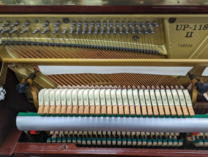 Boston UP-118 Upright Piano in Polished Mahogany; Serial No: 146236