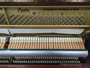 Boston UP-118 Upright Piano in Polished Mahogany; Serial No: 146236