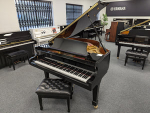 Secondhand Carl Schiller Mod.151 Grand Piano with Height Adjustable Piano Stool; SN 5526