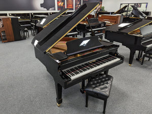 Secondhand Carl Schiller Mod.151 Grand Piano with Height Adjustable Piano Stool; SN 5526