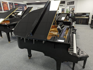 Secondhand Carl Schiller Mod.151 Grand Piano with Height Adjustable Piano Stool; SN 5526