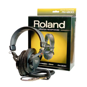 Roland RH200 Closed Type Headphones: Black