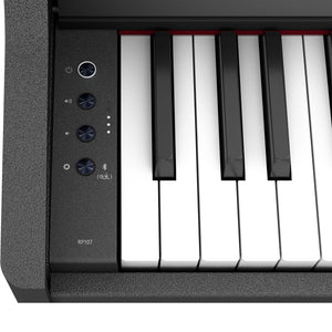 Roland RP107 Digital Piano; Black Value Package