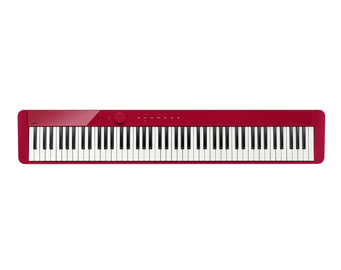 2021年製 CASIO 電子ピアノ PX-S1100 レッド Casio PX-S1100 Digital Piano; Red Value Package | Bonners Music