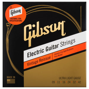 Gibson Vintage Reissue Ultra Light 9-42 Guitar String Set