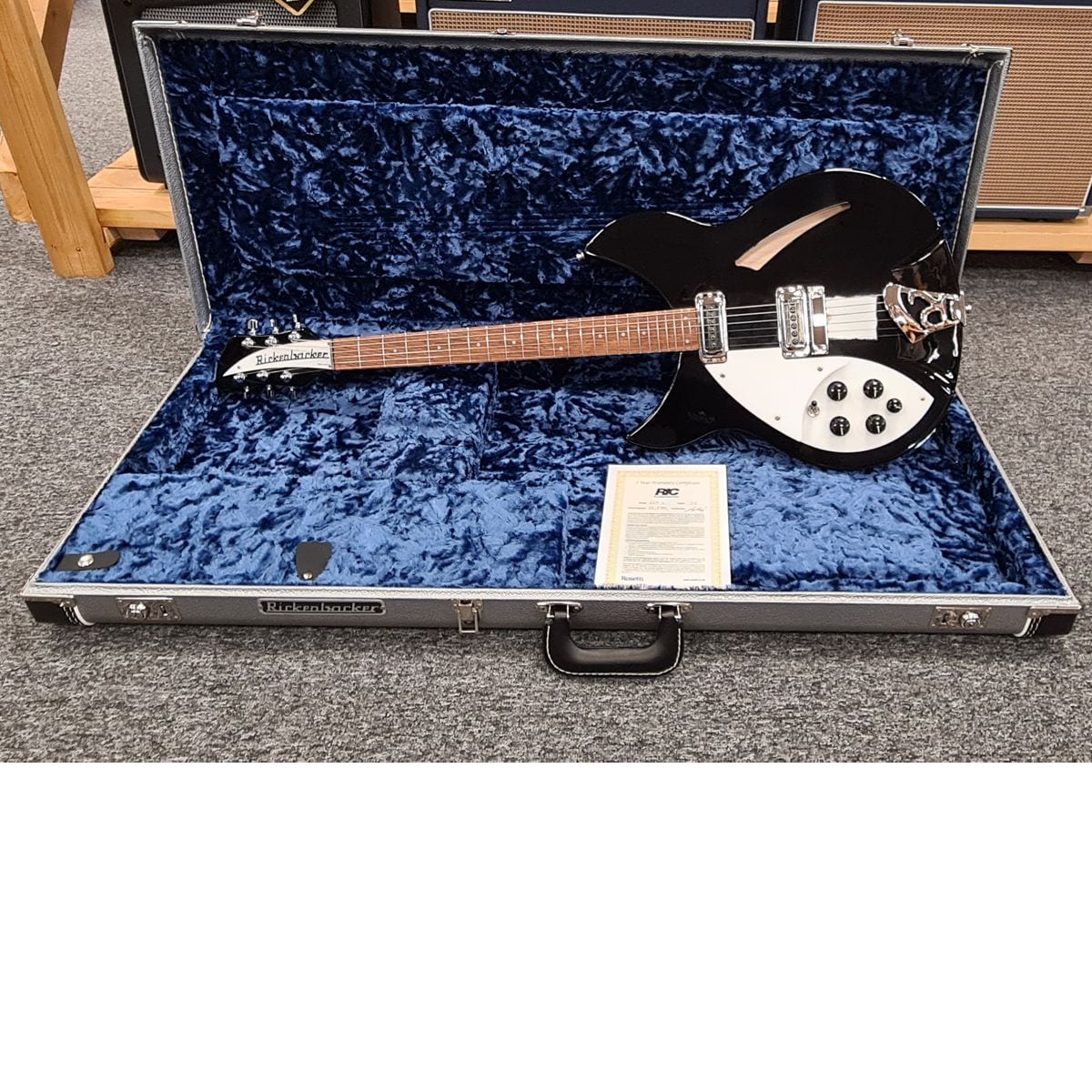 Rickenbacker 330 Jetglo Electric Guitar Left Hand | Bonners Music