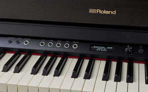 Roland HP702 Charcoal Black Digital Piano Value Package
