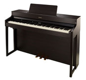 Roland HP702 Dark Rosewood with Piano Stool & Roland RH200 Headphones
