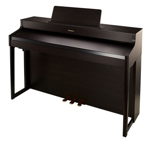 Roland HP702 Dark Rosewood with Piano Stool & Roland RH200 Headphones