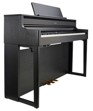 Roland HP704 Digital Piano; Charcoal Black