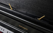 Roland HP704 Digital Piano; Charcoal Black