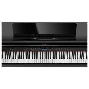 Roland HP704 Polished Ebony Concert Package
