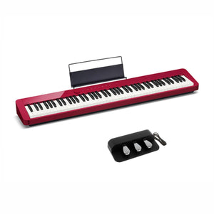 Casio PX-S1100 Digital Piano; Red with FREE SP34 Triple Pedal