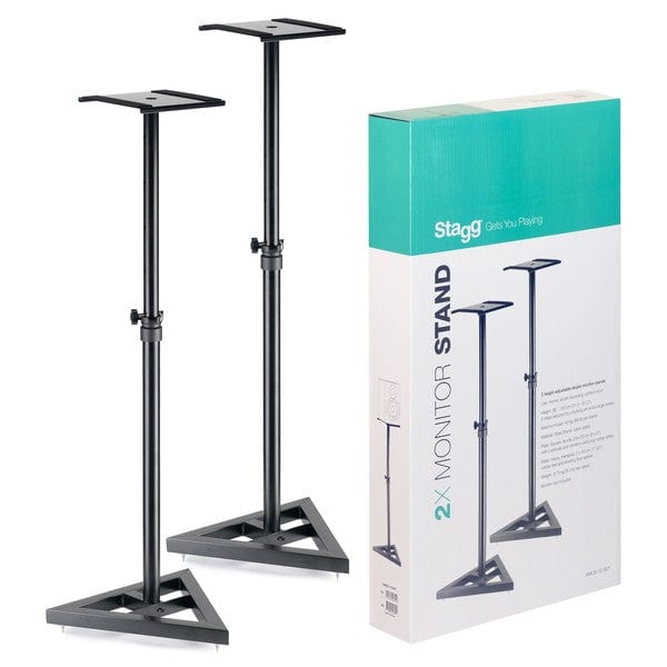 Stagg Music SMOS-10 Studio Monitor Speaker Stands; Pair