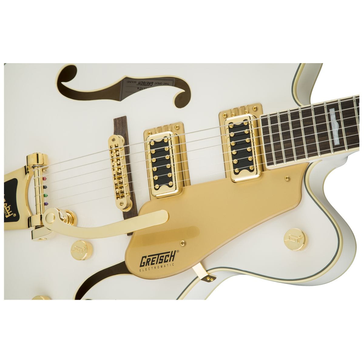 Gretsch G5422TG Electromatic Bigsby Snowcrest White Guitar