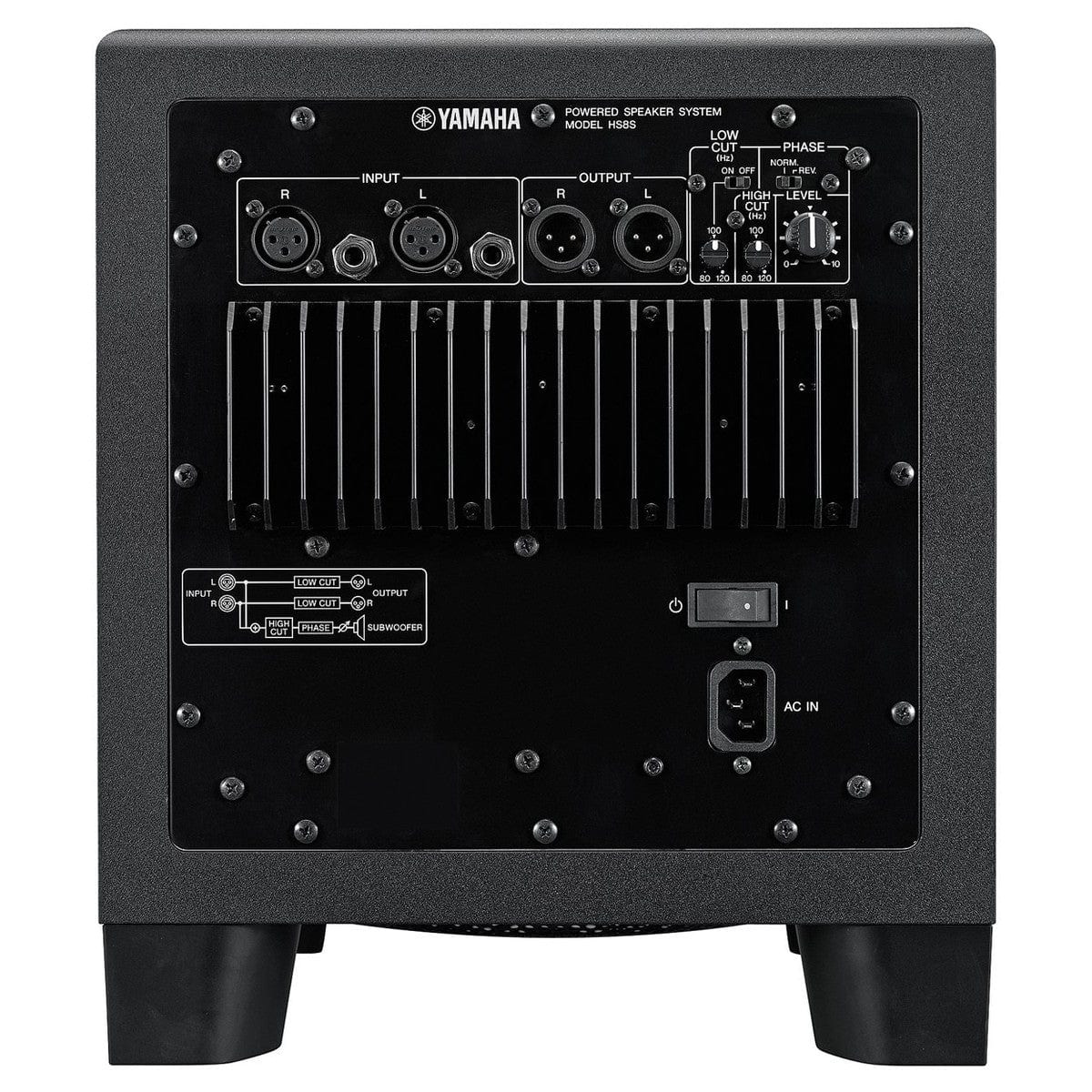 Yamaha HS8S Powered Subwoofer & TW-E3B Earbuds Offer
