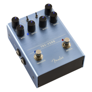 Fender Tre-Verb Digital Reverb Tremolo Guitar Effects Pedal