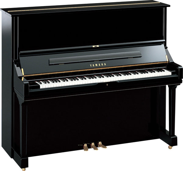 Yamaha U3 Upright Piano; Polished Ebony