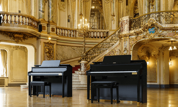 Casio GP310 Grand Hybrid Digital Piano; Black with FREE B&O Beoplay H4 2nd Gen Headphones