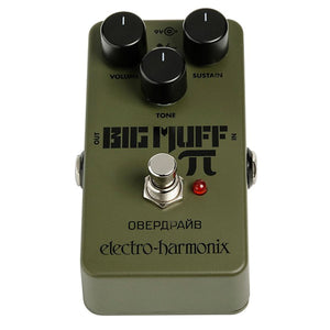 Electro Harmonix Green Russian Big Muff Distortion Guitar Pedal