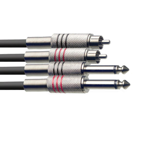 Stagg Music Stag STC6PCM PHONO-PHONO Cable 6M
