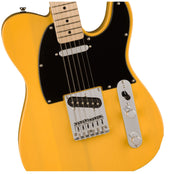 Squier Sonic Telecaster Maple Butterscotch Blonde Guitar