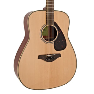 Yamaha FG820II-12 Acoustic 12 String Guitar Natural