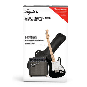 Squier Sonic Strat Pack Black