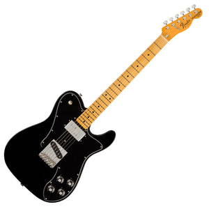 Fender American Vintage II 1977 Telecaster Custom Maple Black Guitar