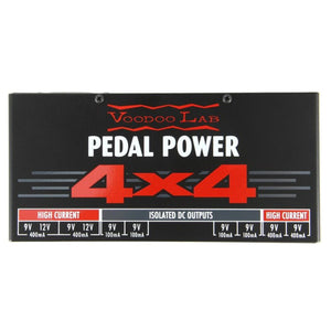 Voodoo Lab Pedal Power 4x4 Guitar Power Supply