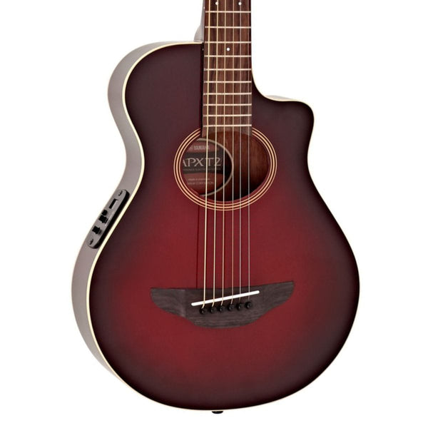 Yamaha APXT2 Electro Acoustic Guitar Dark Red Burst