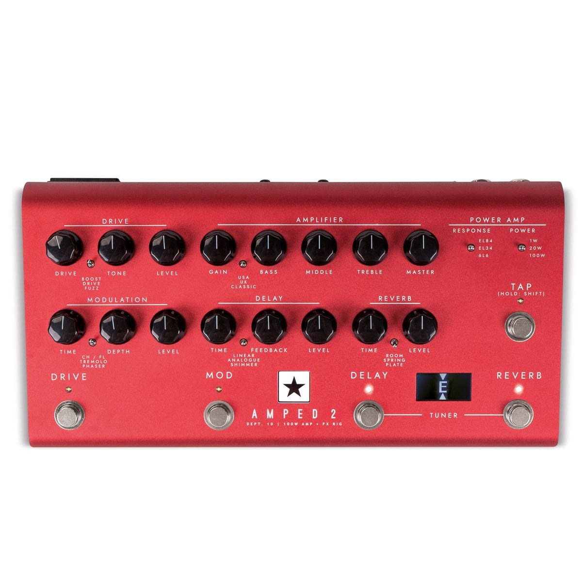 Blackstar Dept 10 Amped 2 100w Amp and Effects Pedal