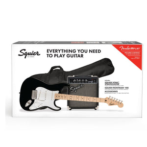 Squier Sonic Strat Pack Black