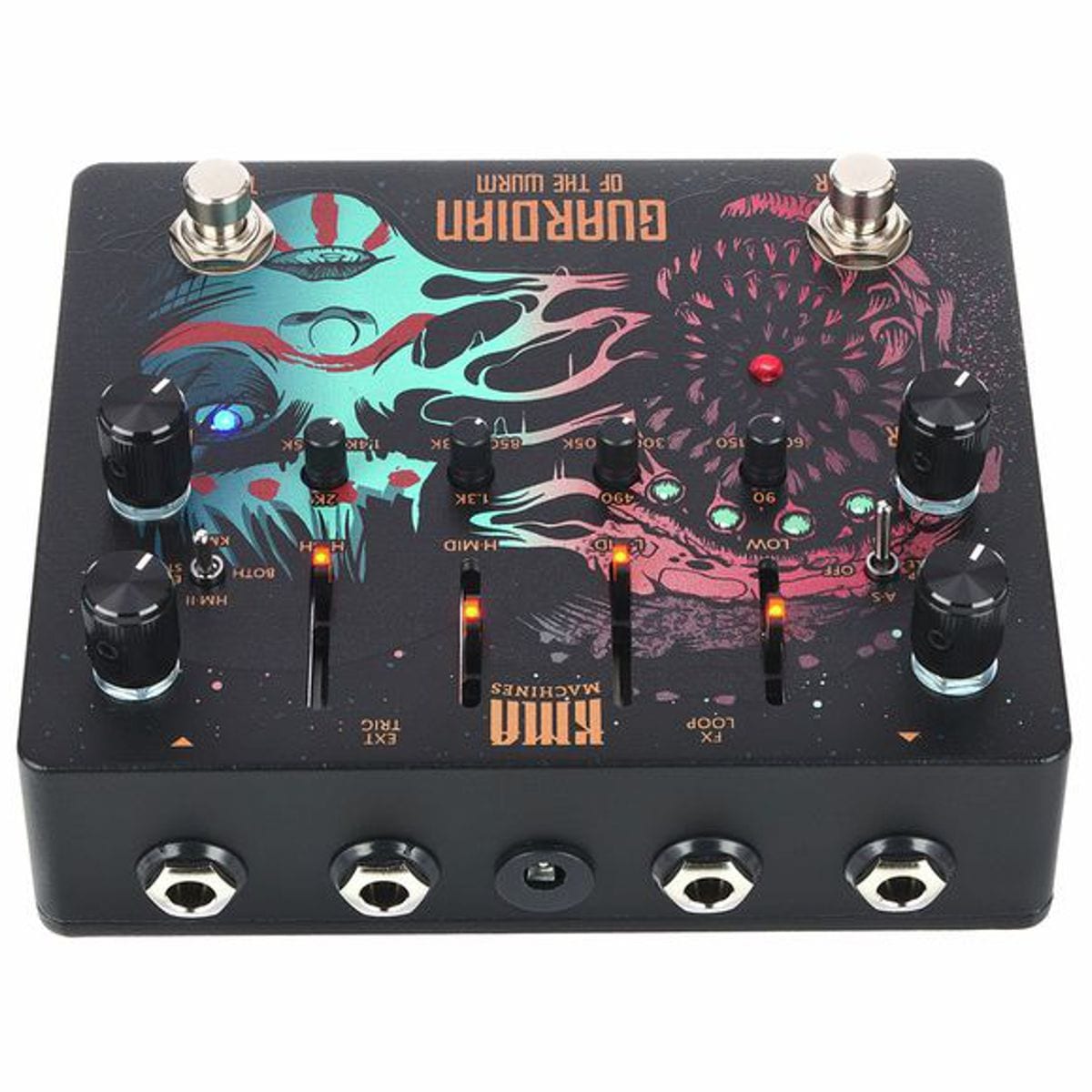 KMA Machines Guardian Of The Wurm Distortion Guitar Effects Pedal