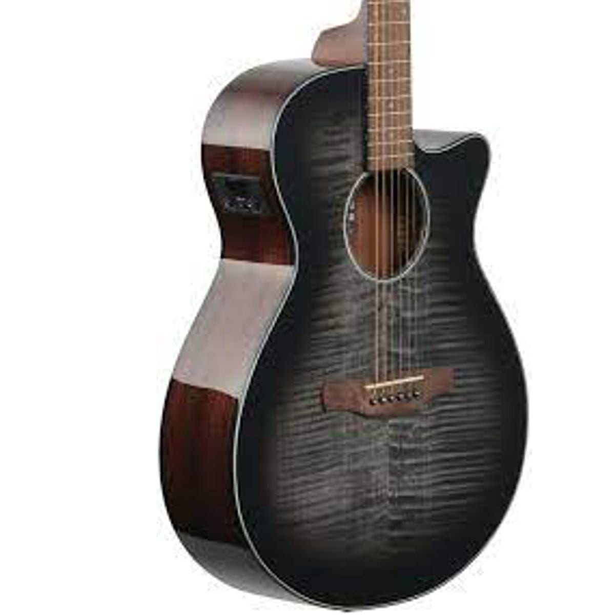 Ibanez AEG70 TCH Trans Charcoal Burst Electro Acoustic Guitar